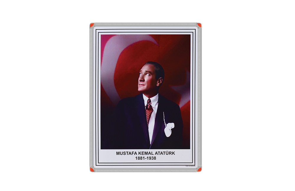 Atatürk Portresi Aluminyum Çerçeve 1063106