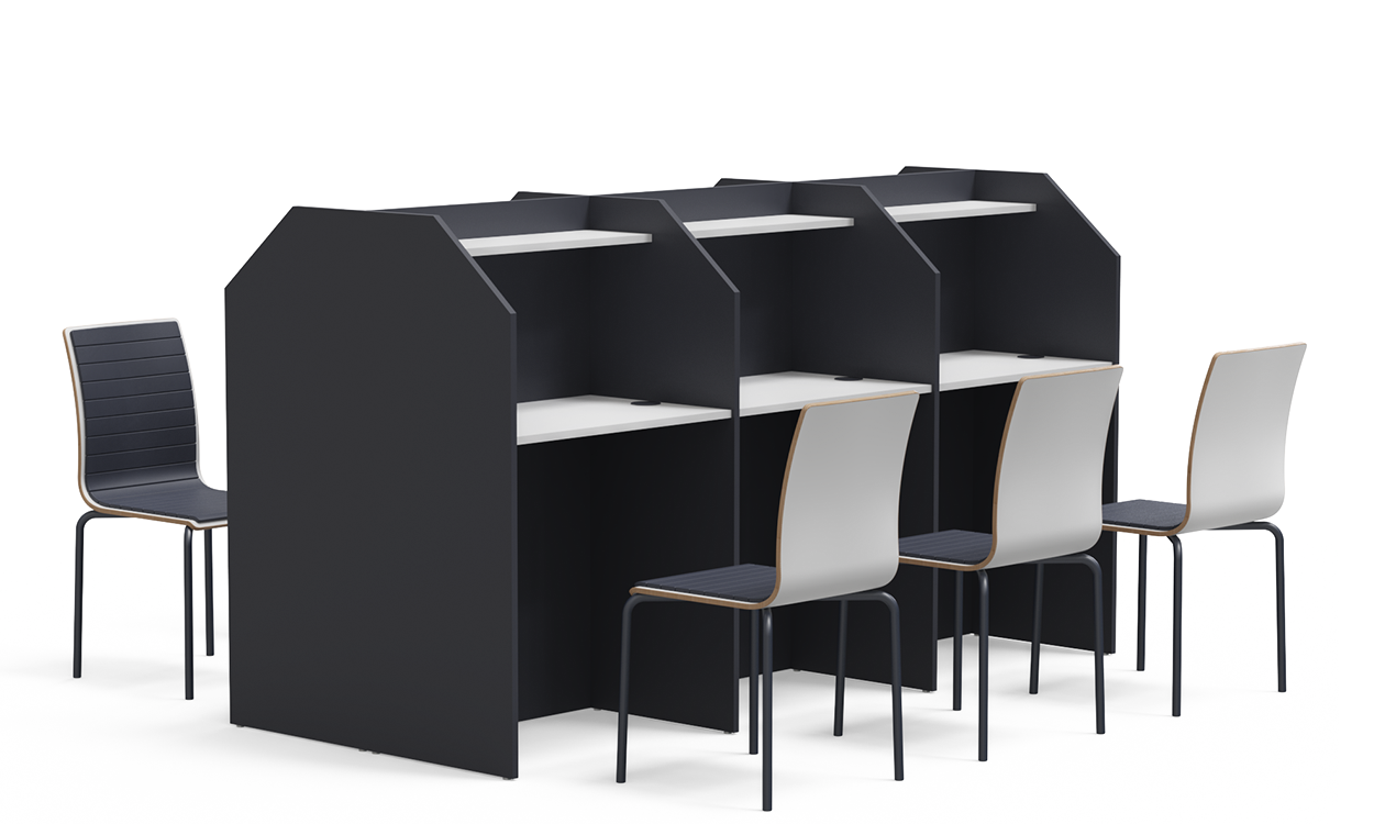 Hexa Study Table 1078106