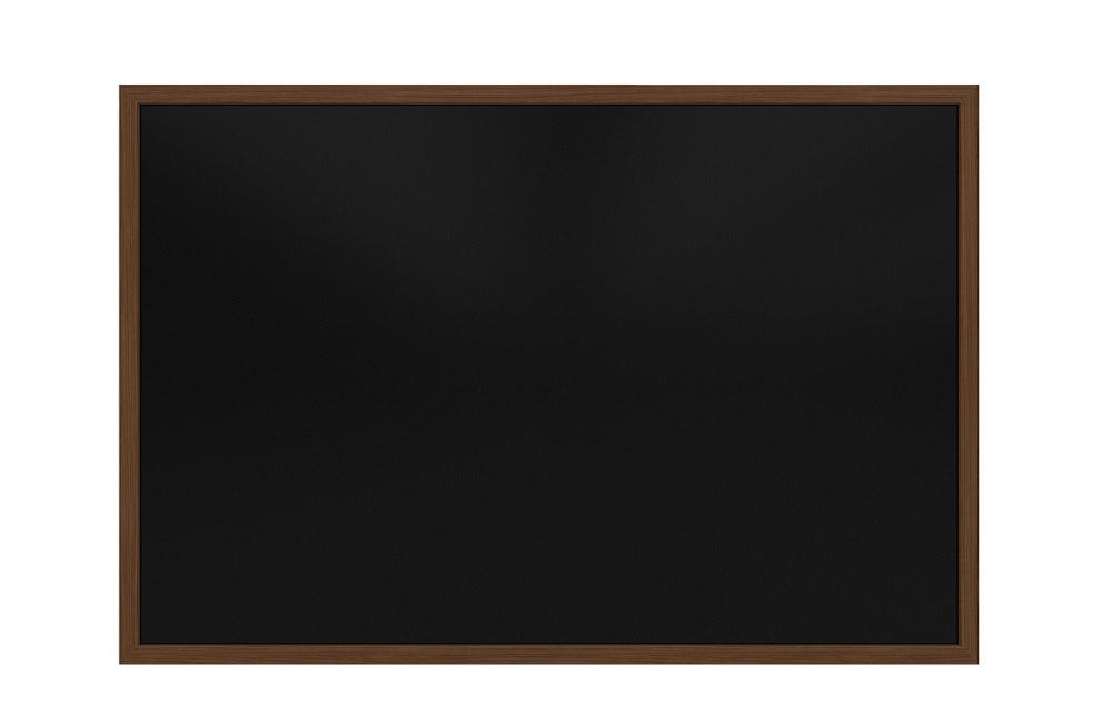 Wall Mounted MDF Framed Black Board 1061111