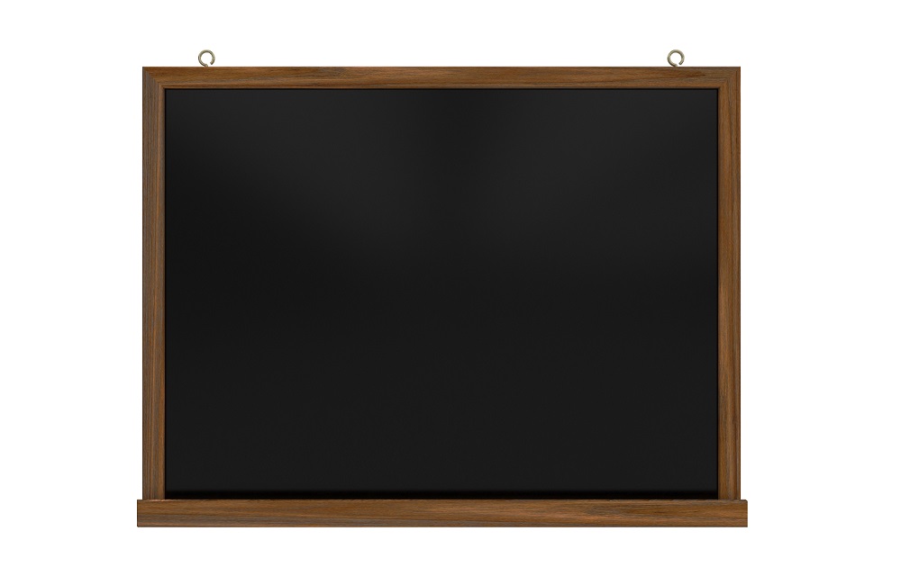 Nostalgic Luxury Wooden Black Board 1061118
