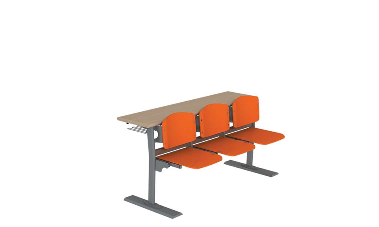 Prestij Triple Amphi Middle Desk 10302-B