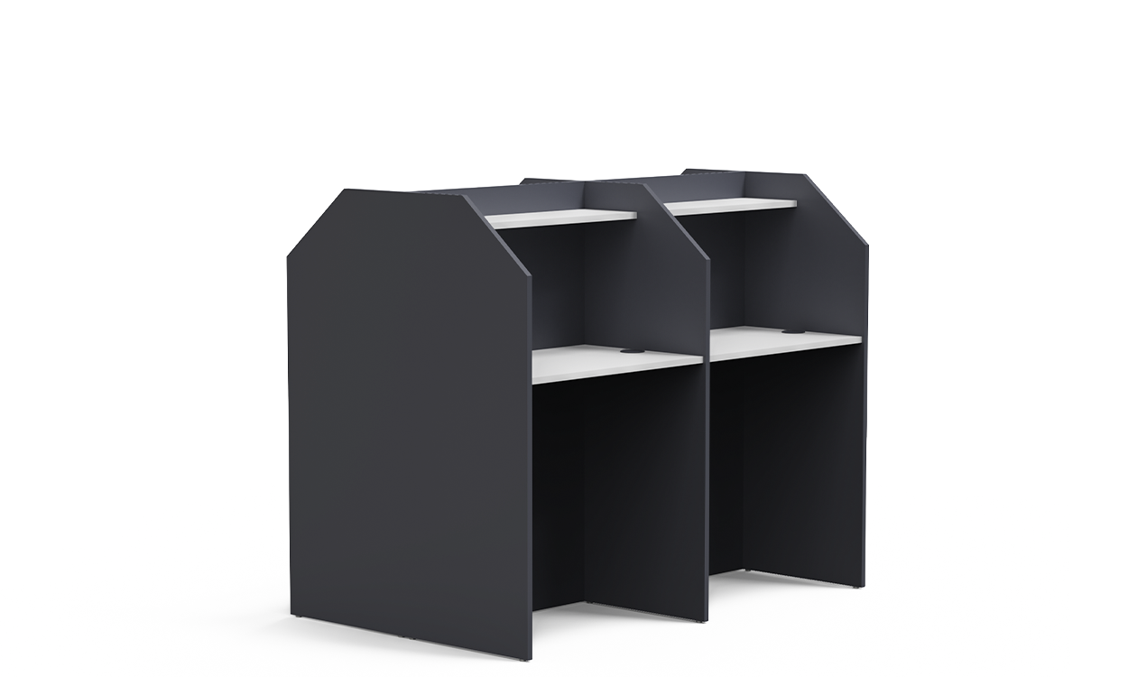 Hexa Study Table - Library - Yalçınkaya