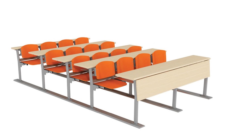 Prestij Quadruple Amphi Desk - Amphi Desk - Yalçınkaya